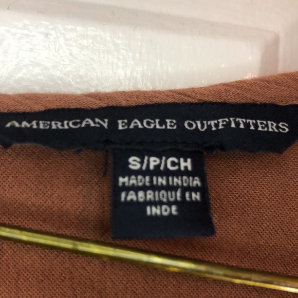 AEO Brown Romper - Picture 5 of 7